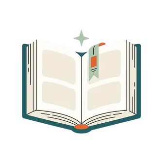 Livro aberto, ilustração